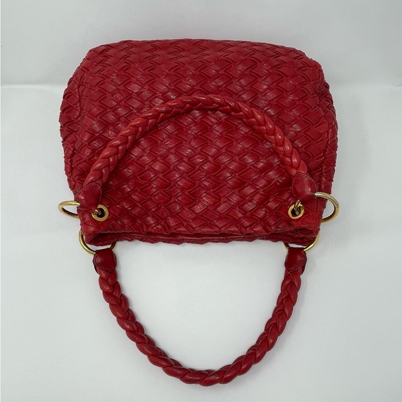 COPY - Vintage MIU MIU Red Nappa Leather Bag - Picture 2 of 14